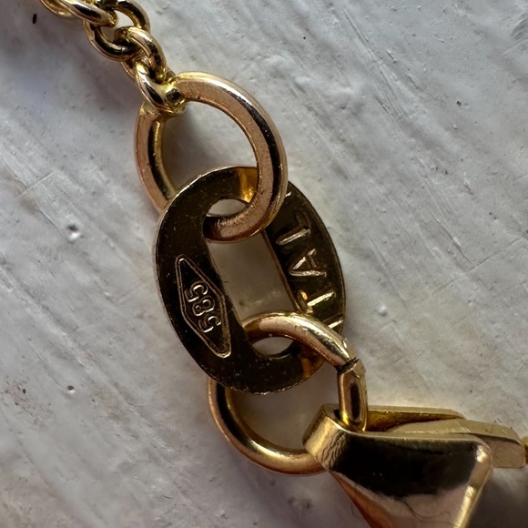 Watermelon Tourmaline Necklace - Picture 3 of 3